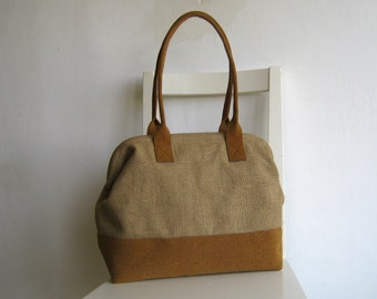 Burlap Doctor bag