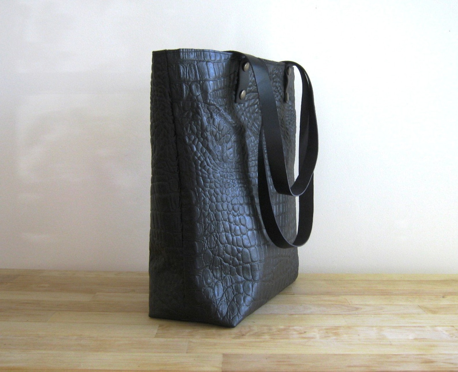 Dark Brown Basket Weave Embossed Leather Wallet With Chocolate Suede Interior