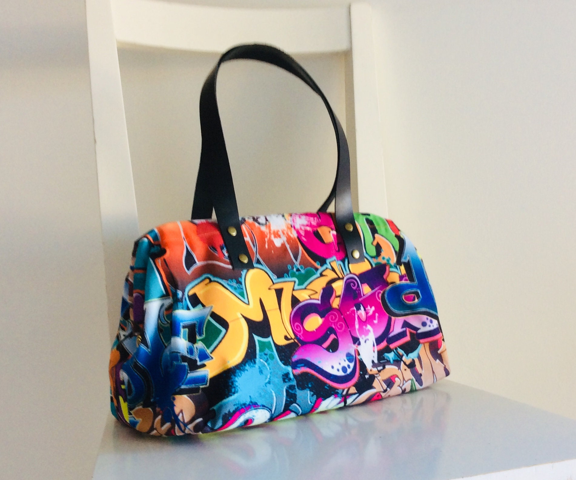 Graffiti Purse - 77 For Sale on 1stDibs