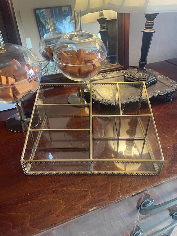 Decorative Countertop Makeup Organizer