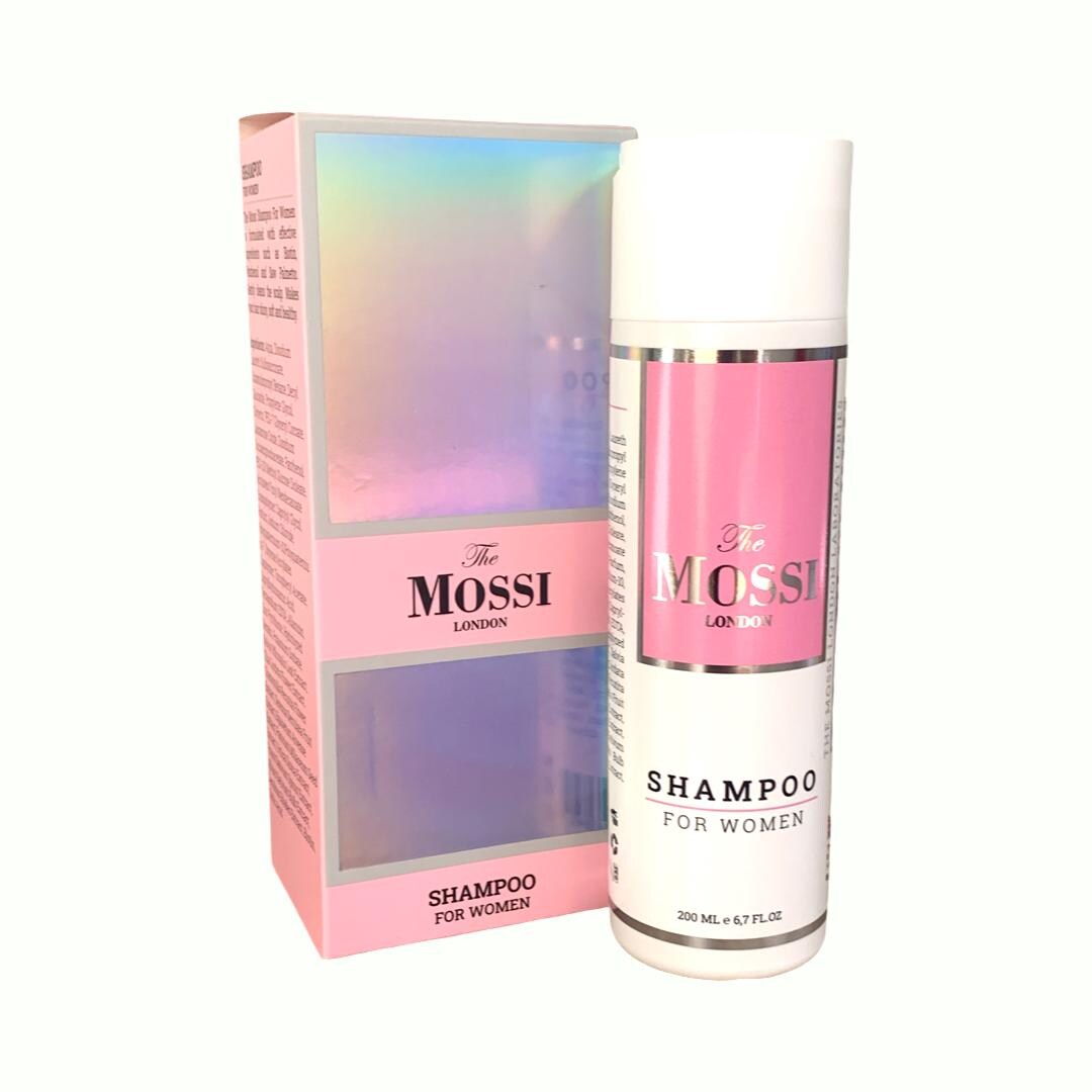 Shampoing Anti-chute De Cheveux Mossi London 200ml - Formule Naturelle à L'Aloe Vera Et Biotine