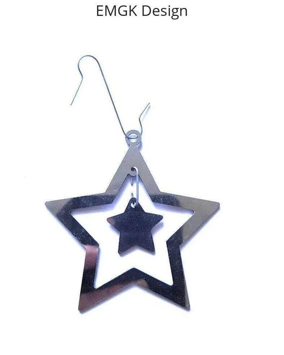 Weihnachtsstern - Stern in Stern