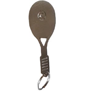 Tennis racket keychain