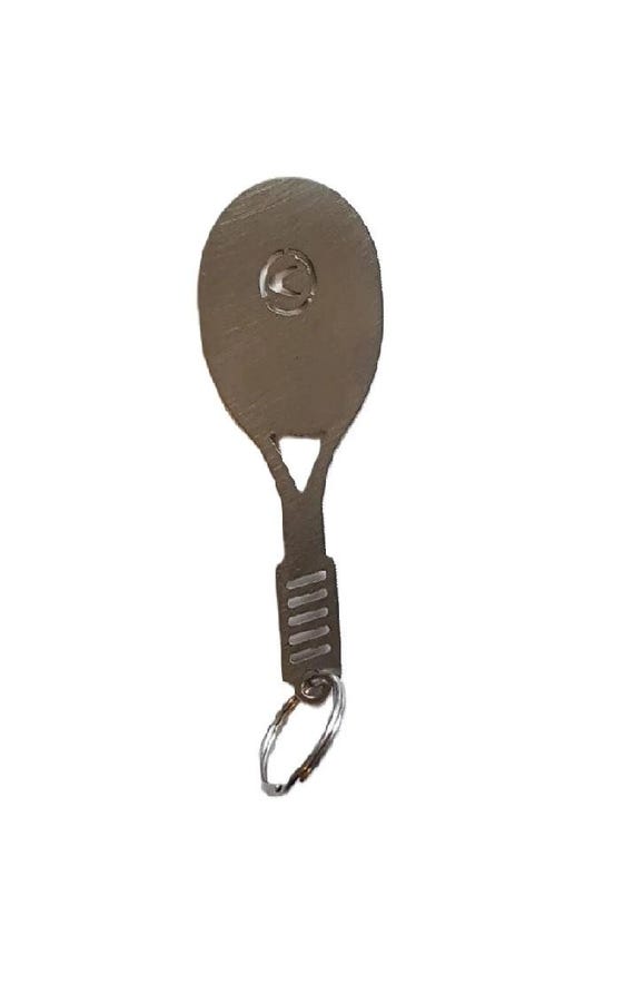 Tennis racket keychain