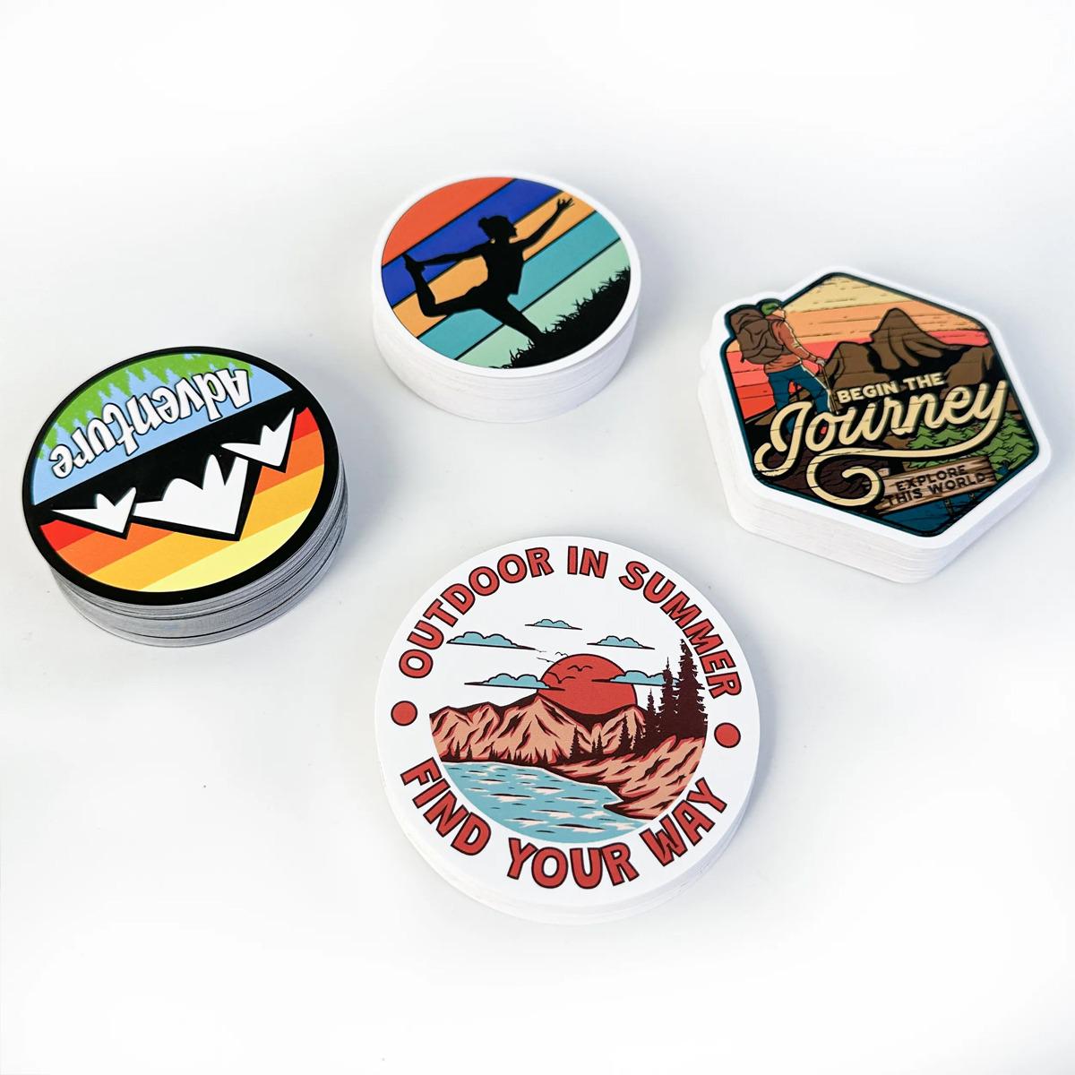 Custom Vinyl Stickers: Die Cut Logo Stickers for Business & Wedding