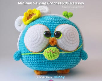 Chubby Chick Crochet Pattern: Sunny Amigurumi (PDF Pattern)