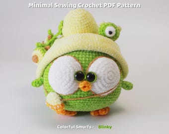 Smurf Chicken Crochet Pattern: DIY Amigurumi Chick Plush