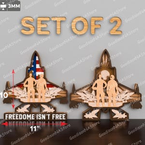 Soldado de la Fuerza Aérea en capas SVG, piloto de combate estadounidense SVG, veterano en capas SVG, ejército estadounidense en capas SVG, soldado SVG, regalo del ejército / P502