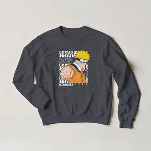 Naruto Uzumaki Sweatshirt - Cozy Manga Inspired Apparel