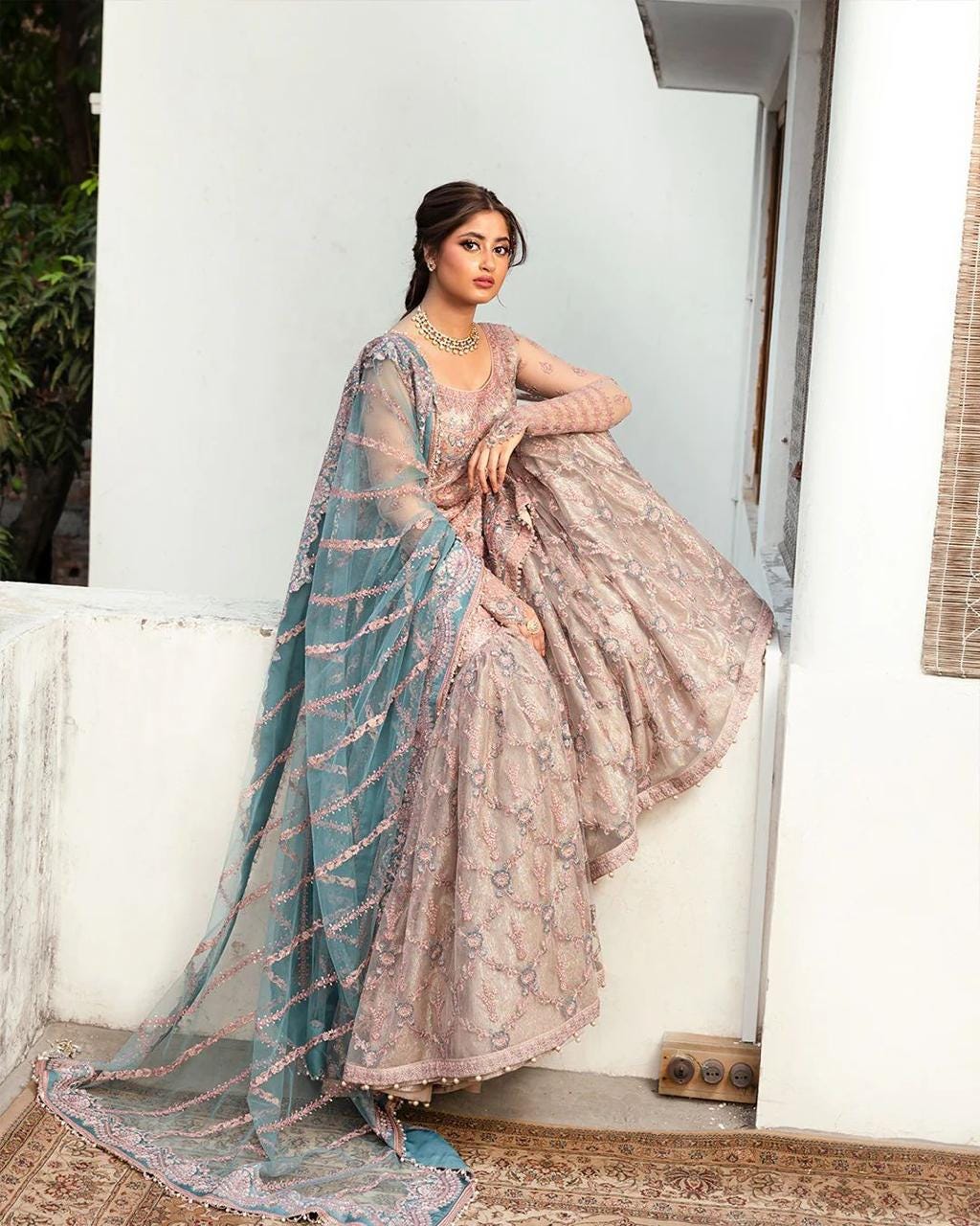 パキスタンドレス Pakistan maxi dress - Etsy 日本