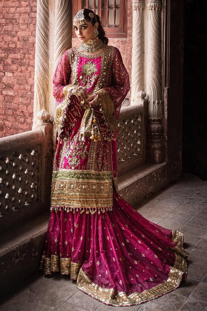 Latest Pakistani Wedding Dresses, Eid Party Dress Indian Embroidery Clothes Stitched Sharara Mehndi Nikkah Suit Guest Outfit Made to Order