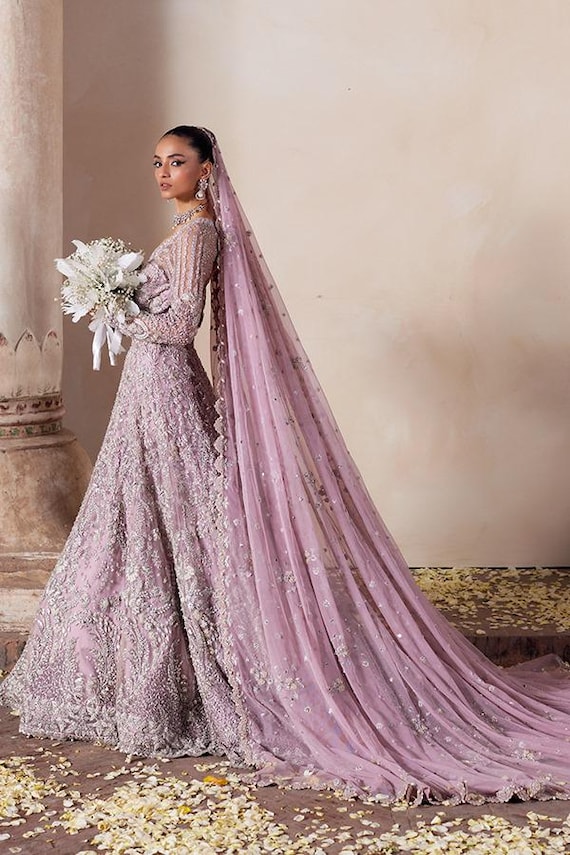 Purple indian wedding dress 60 photos - Astyledwedding.com
