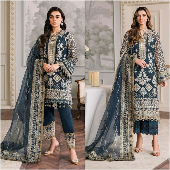 Indian chiffon dresses discount
