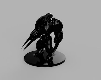 Figura de impresión 3D del purificador Protoss de Starcraft 2