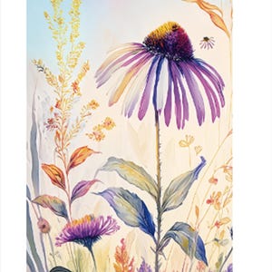 Blumen Grußkarten 10er Set, Inspiration Karten, Natur Kunst Karten, Aquarell Grußkarten, Einzigartige Grußkarten, Blanko Grußkarten