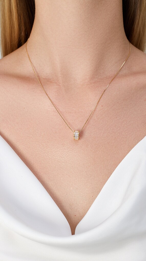 ネックレス・ペンダント roaju Mix ball point necklace 5BNY844 Lapis Lazuli Pendant Necklace, Sterling Silver Chain 14k