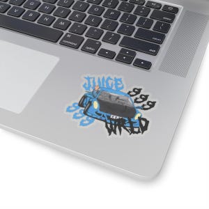 Juice Wrld 999 Rapper Sticker, Goodbye & Good Riddance Decal, Laptop Vinyl Decal, Car Bumper Sticker, Water Bottle Label, Music Fan Gift