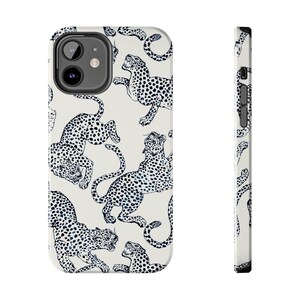 Leopard Tough Phone Case, Animal Print iPhone Cover, Cheetah Print Samsung Galaxy Case, Protective Smartphone Case, Stylish Leopard Phone