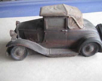 Vintage Replica Cast Iron Car