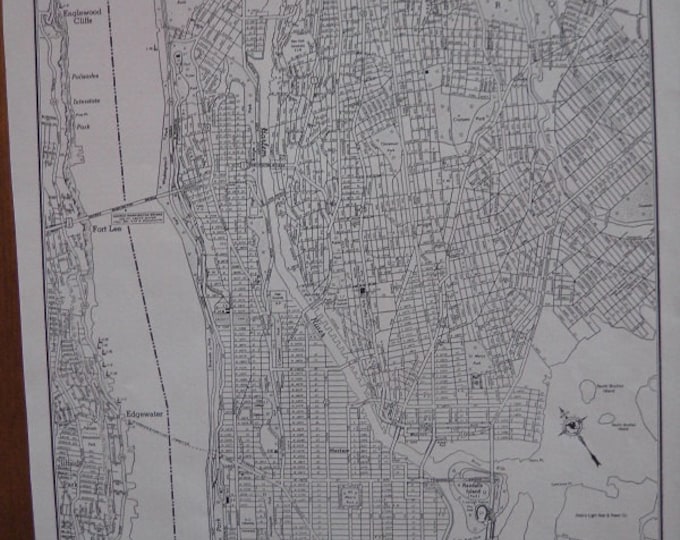 Printable Upper Manhattan Map