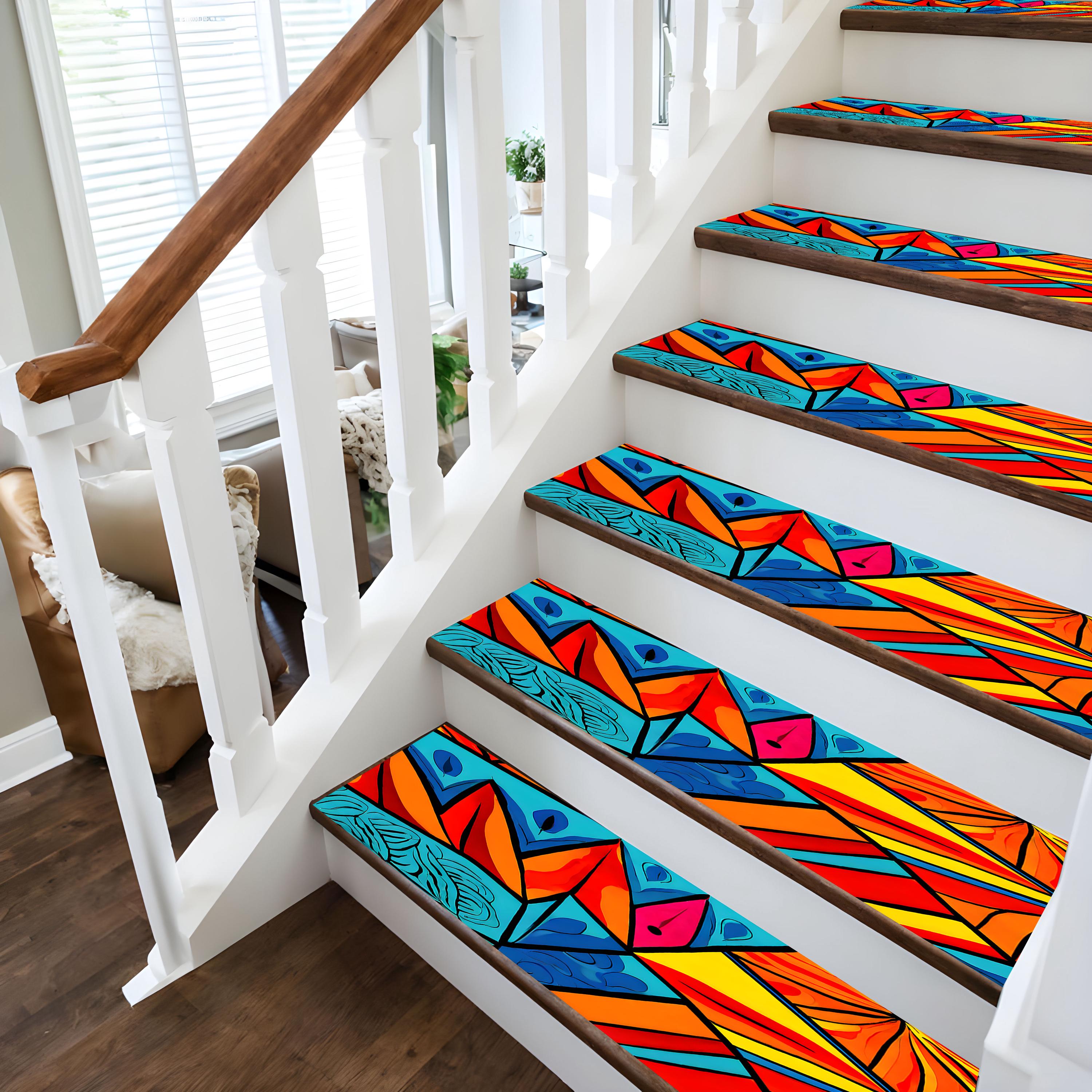 Modern Stair Rug, Non-slip Stair Carpet, Stylish Stair Rugs, Home Decor ...