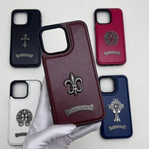 Chrome Hearts Case iPhone 13mini - Etsy