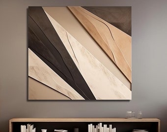 handgemaakte muurkunst, abstract wanddecor, 3D-muursculptuur, parametrische muurkunst