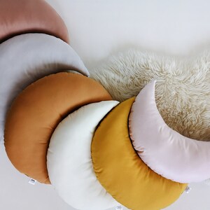 moon shaped pillow for babies