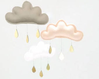 Mobile Nuage Bebe Etsy Canada