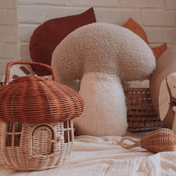 Mushroom Pillow Etsy