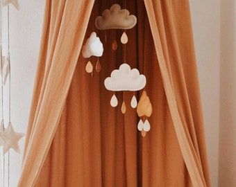 Baby mobile, Neutral baby mobile, Cloud mobile, Mobile baby neutral, Boho mobile, Crib mobile, Baby boy mobile, Cot mobile
