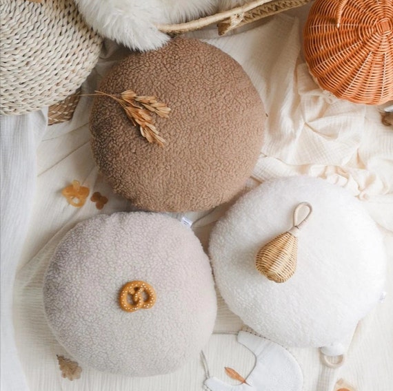 Sherpa chair cushion sale