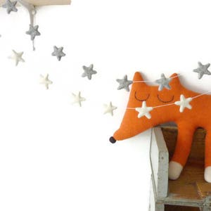 Stars Garland, Nursery Star Garland, Star Bunting Nursery Decor, Nursery Decoration, Kids Room Decor, Girl Nursery, Star Nursery Decor