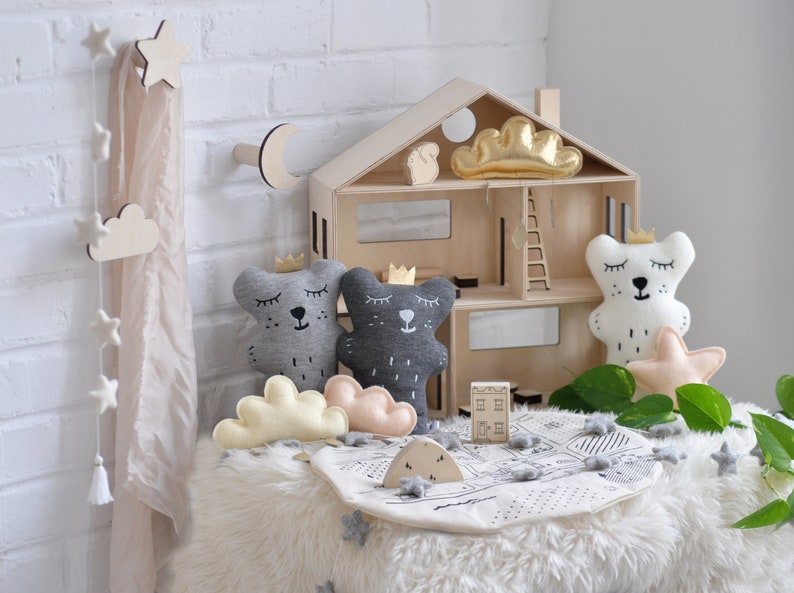 Nursery Wall Hooks Wall Hooks for Kidsroom Wall Hooks Star Etsy