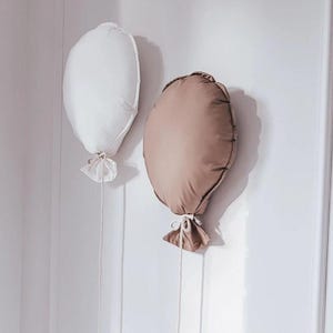 Fabric Balloons Wall Decor, Custom Color Birthday Balloons, Wedding Decor Fabric balloon, Nursery Decor Balloon Wall Hanging Baby Shower