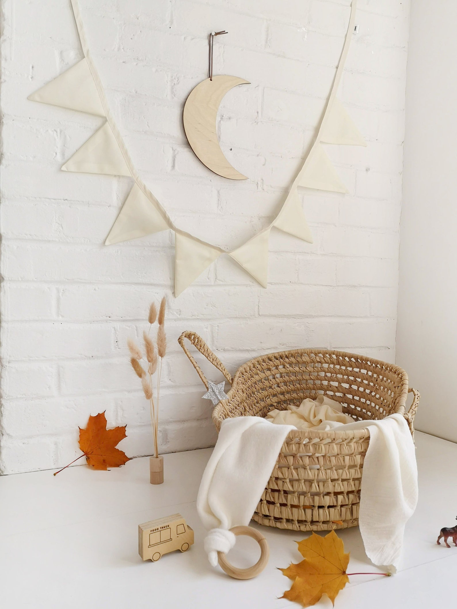 Ivory Bunting Garland Bunting Garland Fabric Bunting Etsy Canada