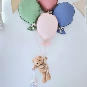 Balloon-Shaped Nursery Wall Decor, Custom Color Birthday Balloons, Wedding Decor balloon, Nursery Decor Balloon Wall Hanging Baby Shower