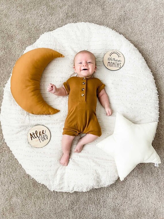 Mustard Nursery Pillow Set Star Pillow Moon Pillow Decorative Pillow Nursery Decor Teepee Pillows Nursery Pillow Boy Set Etsy