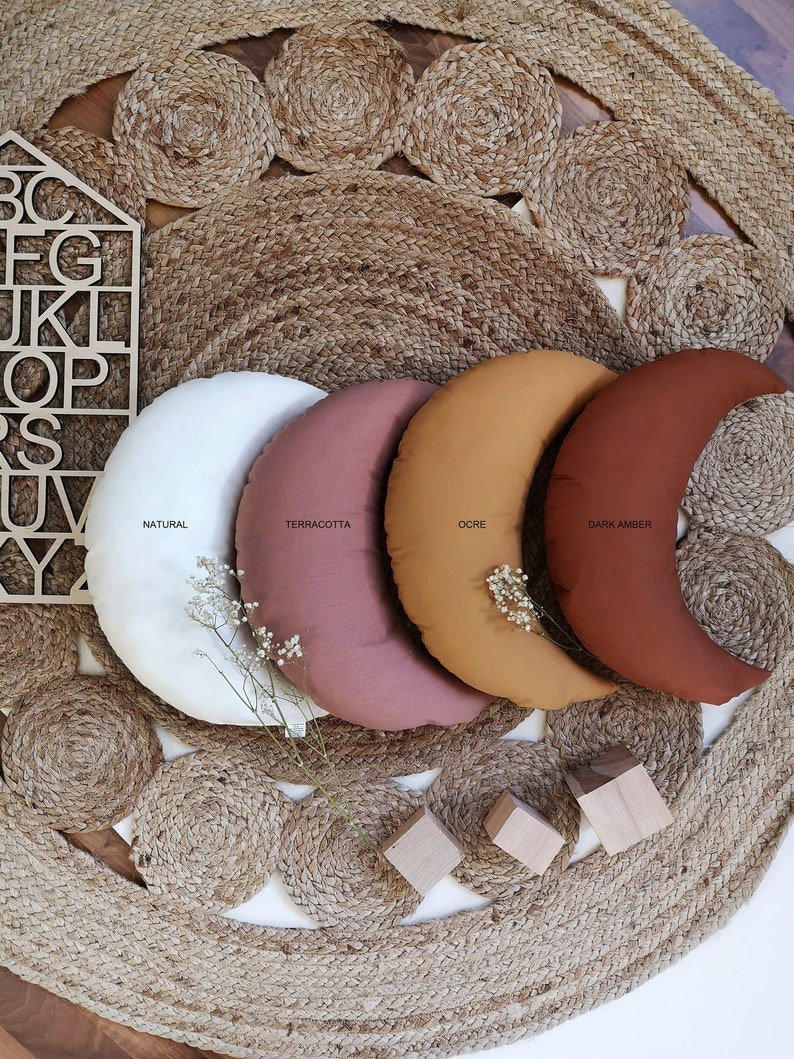 Cuscino Meditazione Bodhi Yogi MOND ECO - Mezzaluna In Cotone Bio Con Ripieno Grano Saraceno - Foto 6