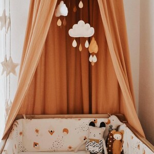 Neutral Gender Nursery Mobile, Baby Mobile, Cloud Mobile, Neutral Perfect Baby Gift image 3