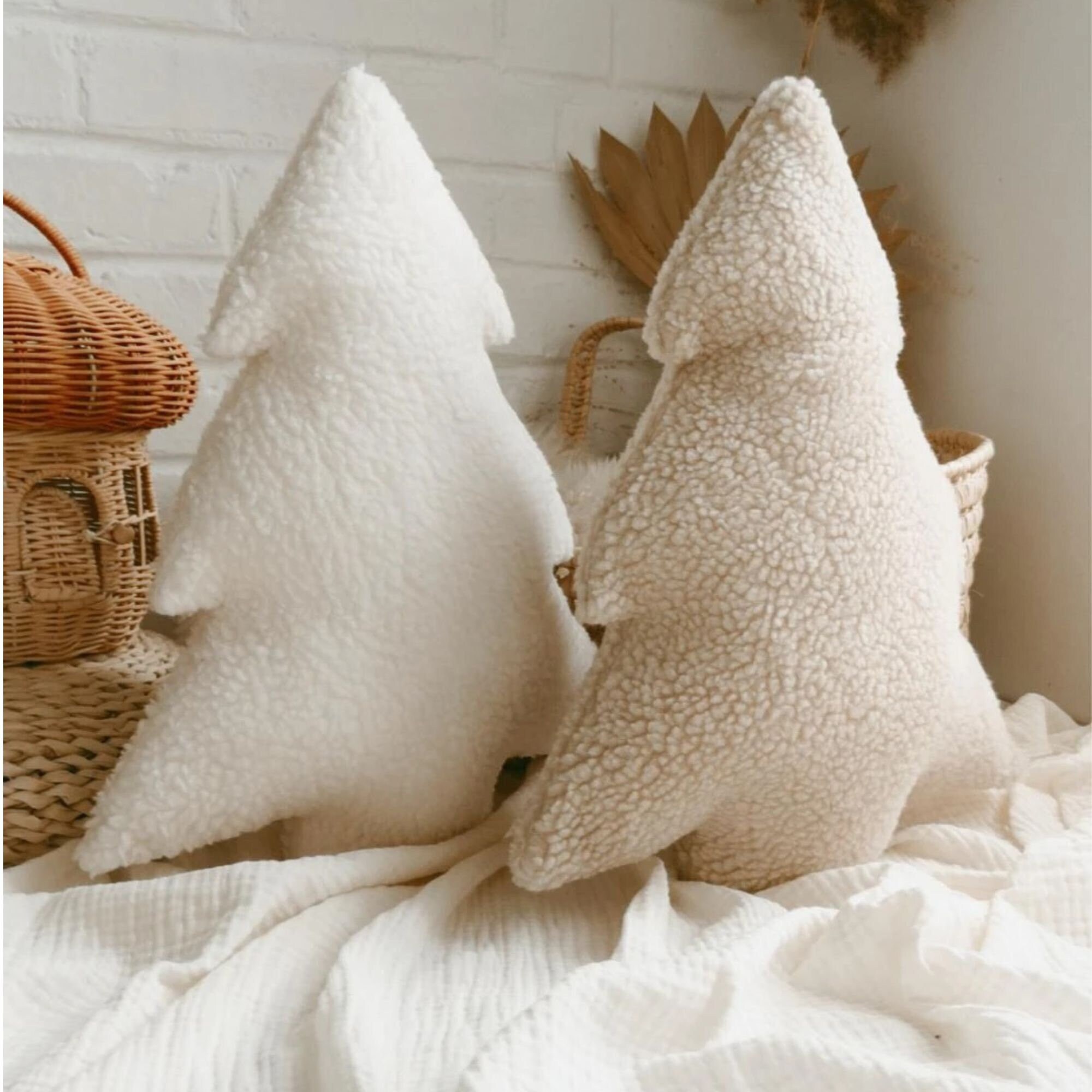 Shearling boo pillow cheap
