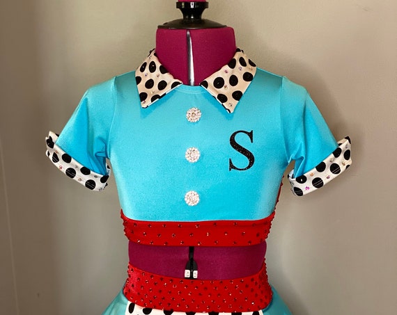 waitress dance costume