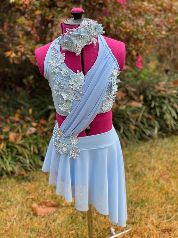 Lyrical Two Piece Dance Costumes Lyrical Two Piece Dance Costumes