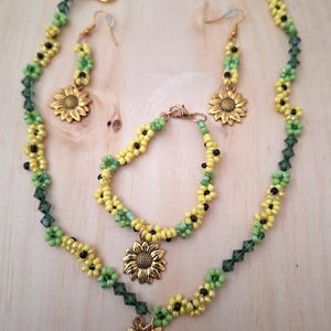 Green Sunflower sets