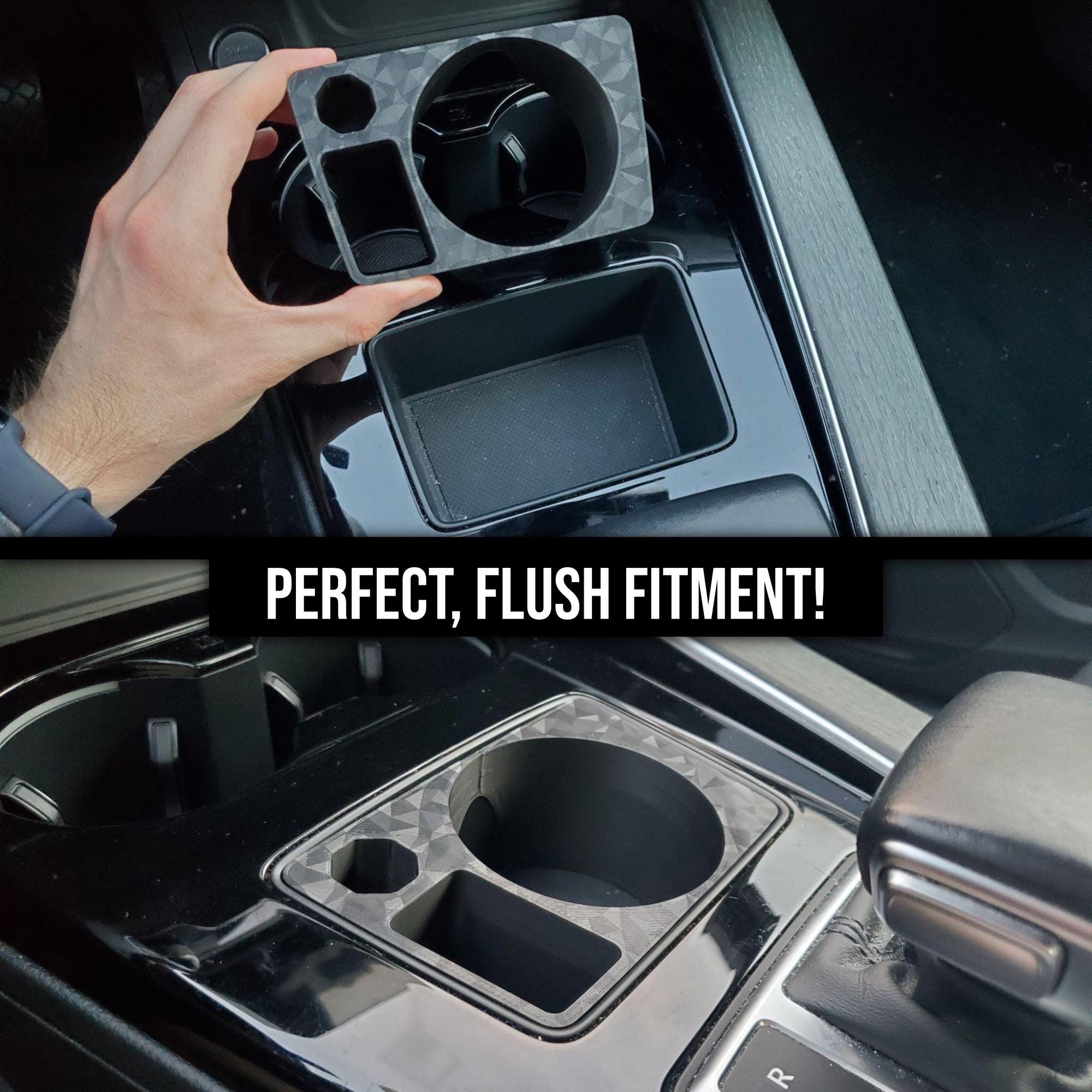 Center Console Cupholder and Phone Mount for 2020+ Audi A4, A5, and Q5 ...