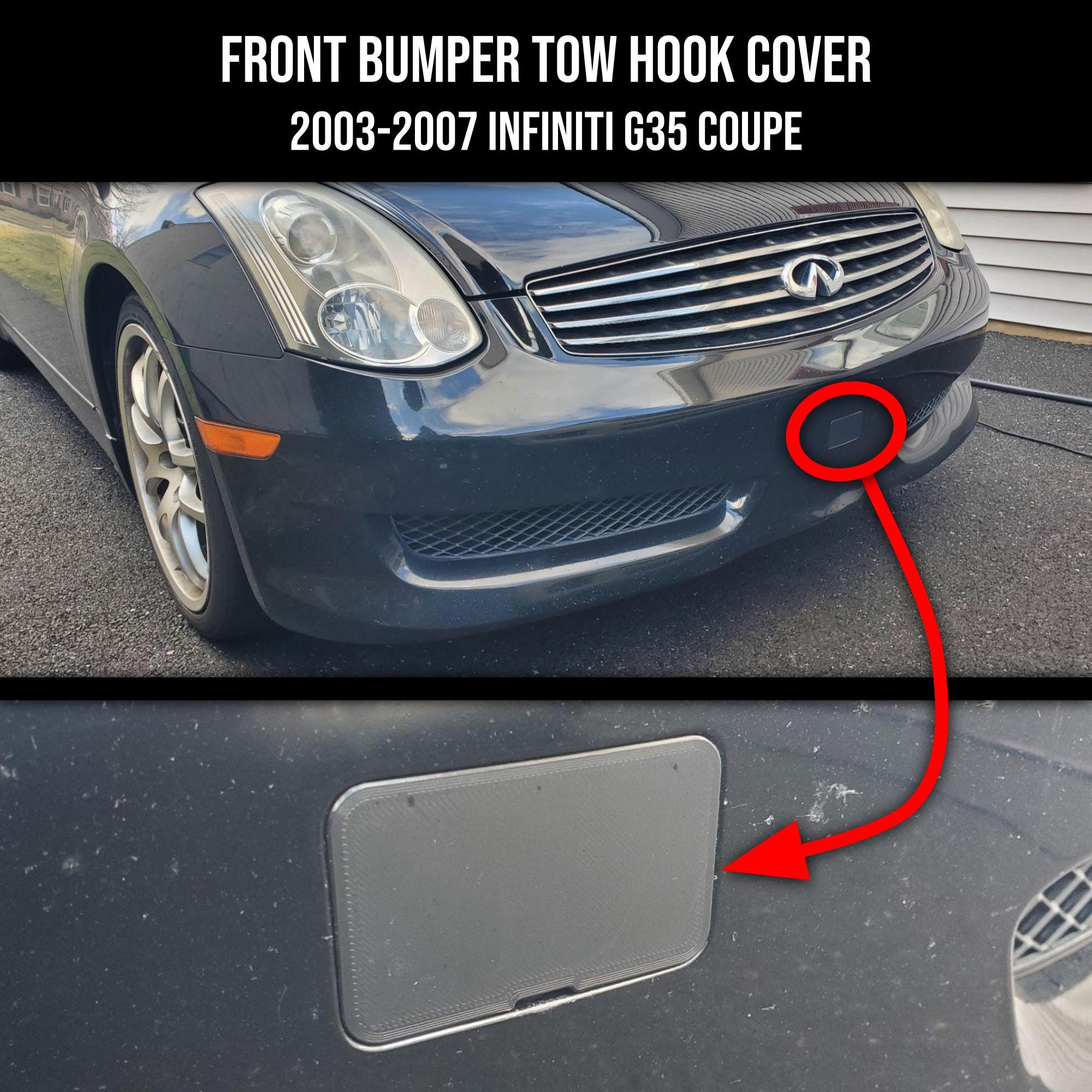 G35 tow hook cover discount