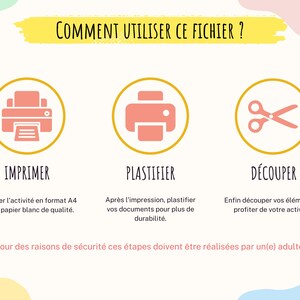 Cartes pour apprendre les couleurs, jeu carte Montessori initiation aux couleurs, activité enfants maternelle, IEF, téléchargement numérique image 9