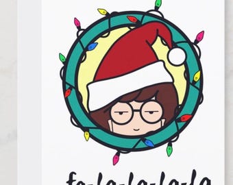 Daria "Fa-la-la-la-la"-kerstkaart