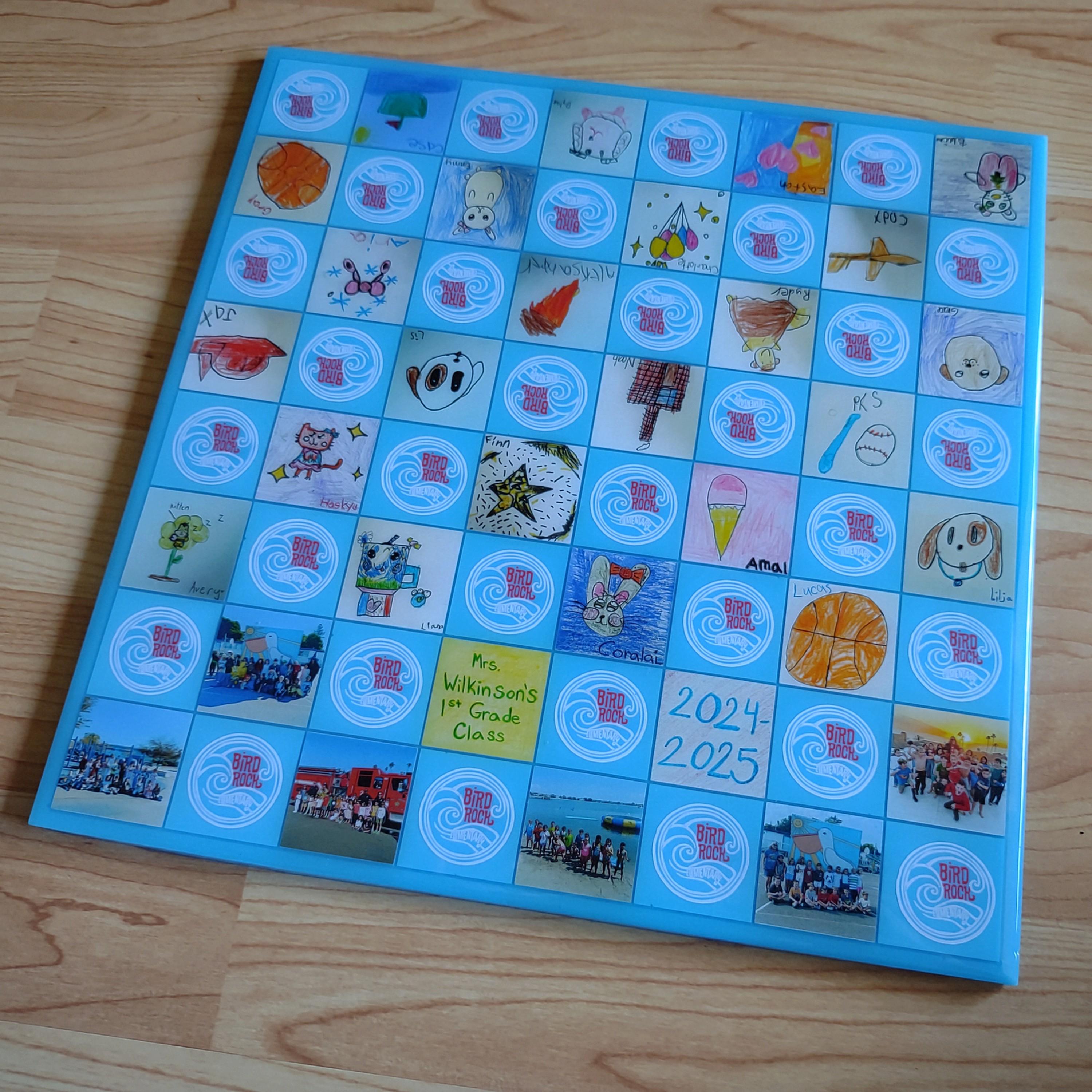 15-Inch Custom Resin Chess & Checkers Set – Personalized with Photos - Thumbnail 5