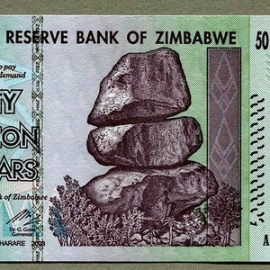 Zimbabwe 50 trilioni